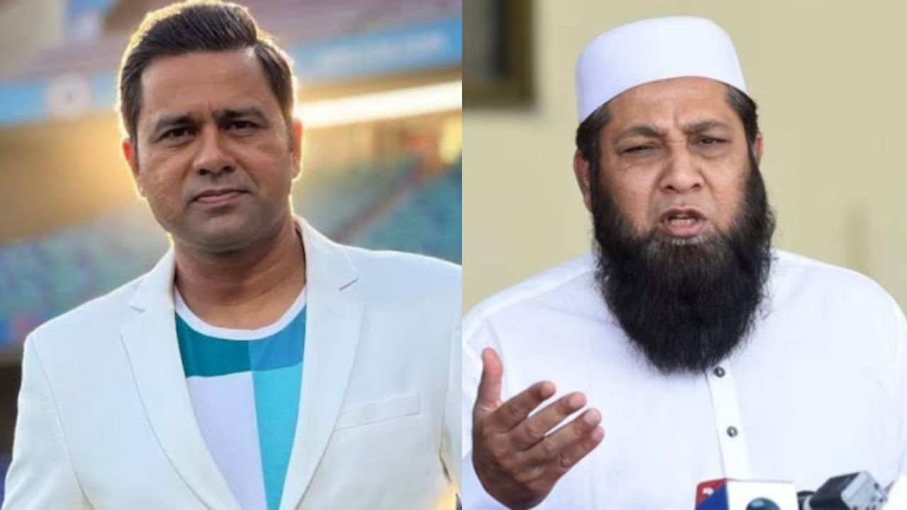Aakash Chopra and Inzamam-ul-Haq