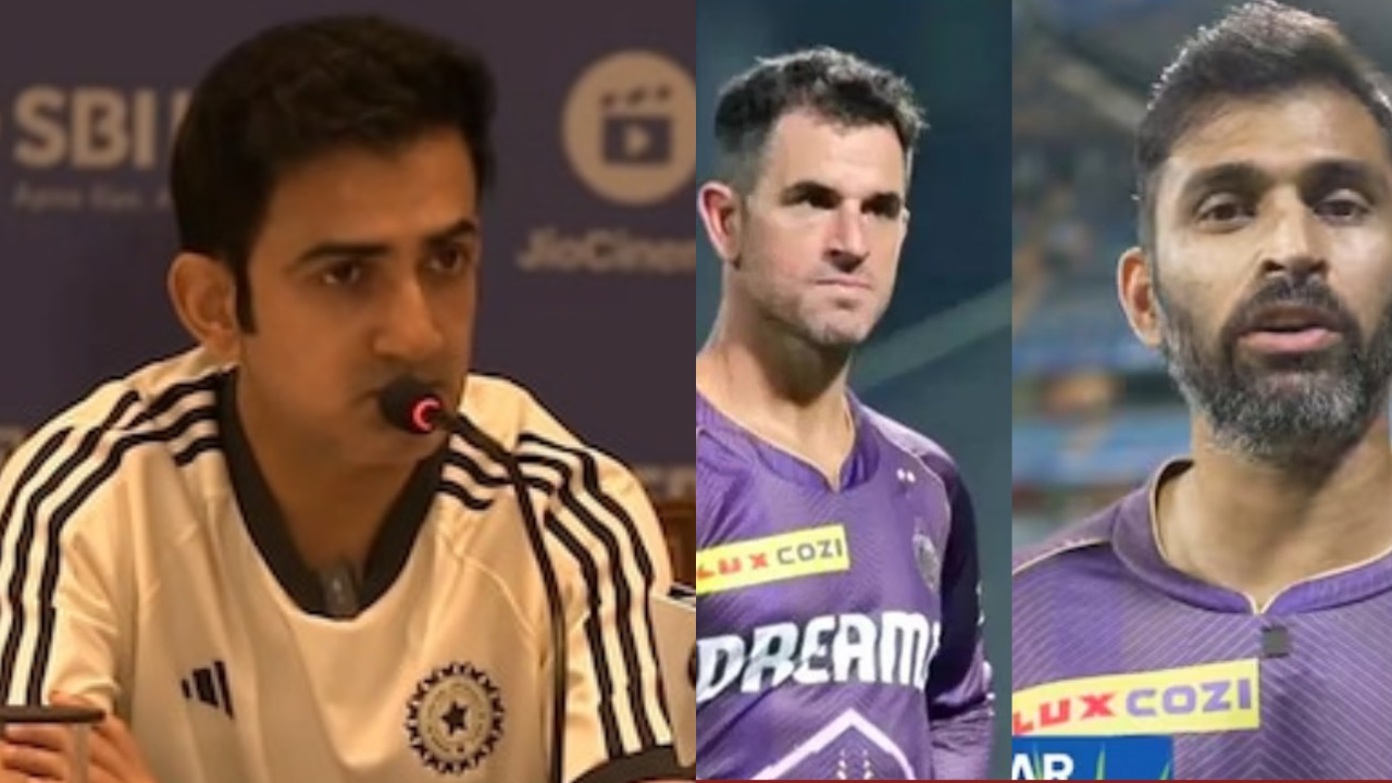 Gautam Gambhir, Abhishek Nayar and Ryan ten Doeschate