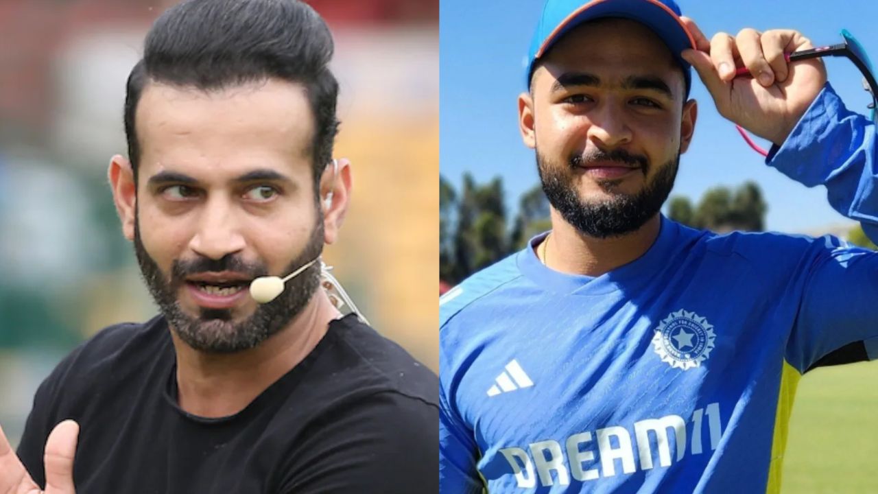 irfan Pathan and Riyan Parag