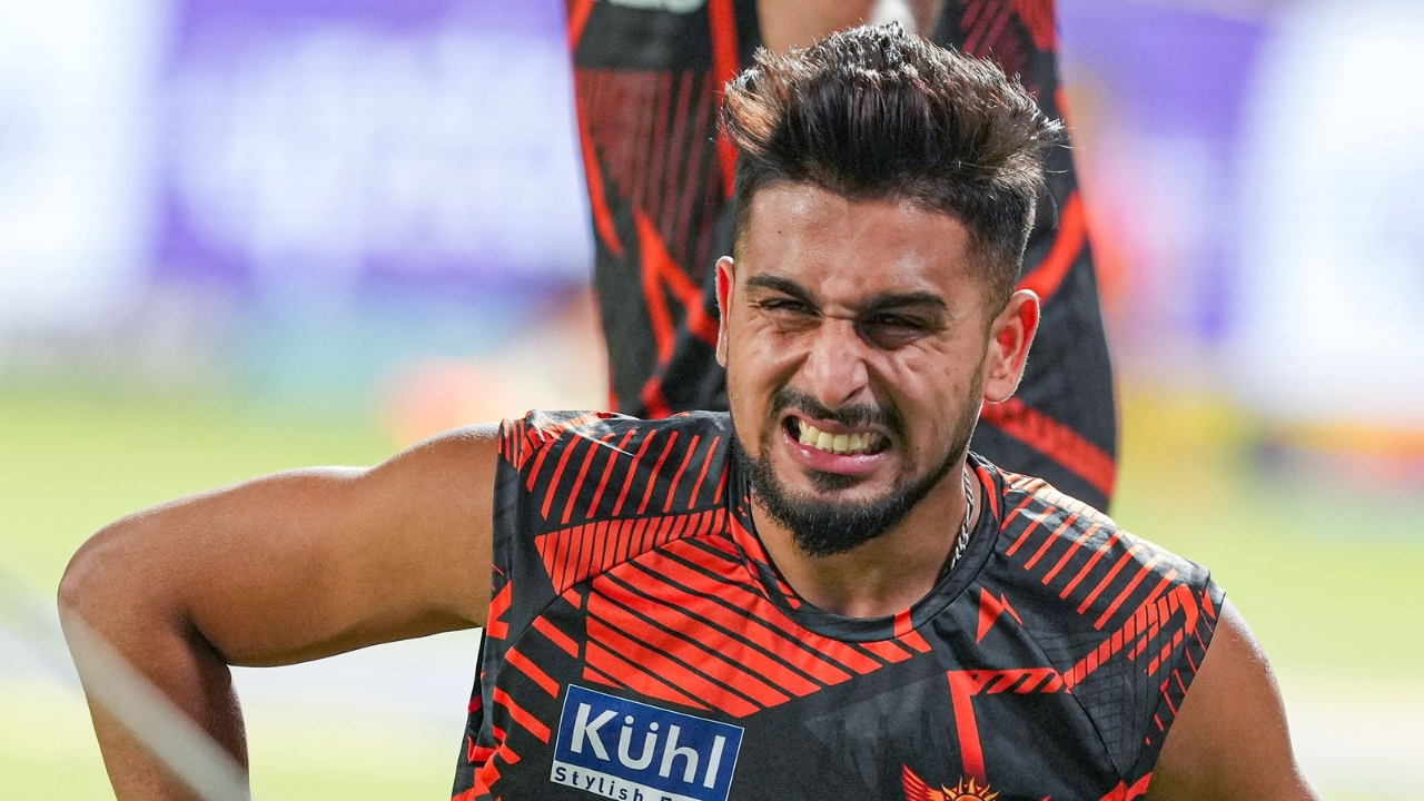Umran Malik of Sunrisers Hyderabad