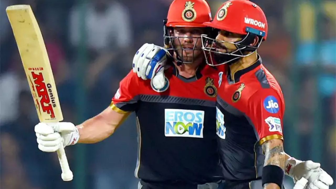 AB de Villiers and Virat Kohli