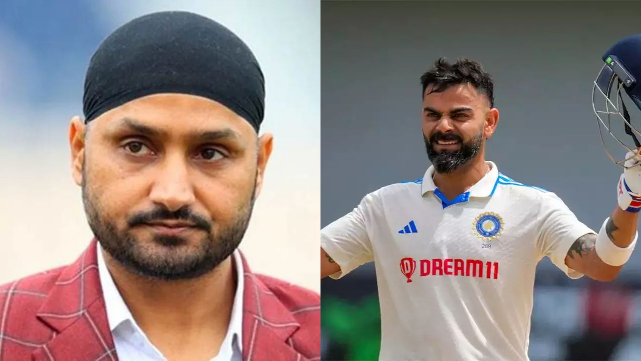 Harbhajan Singh and Virat Kohli