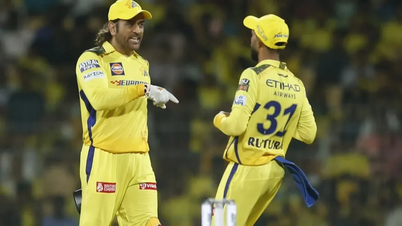 MS Dhoni, Ruturaj Gaikwad, Chennai Super Kings,