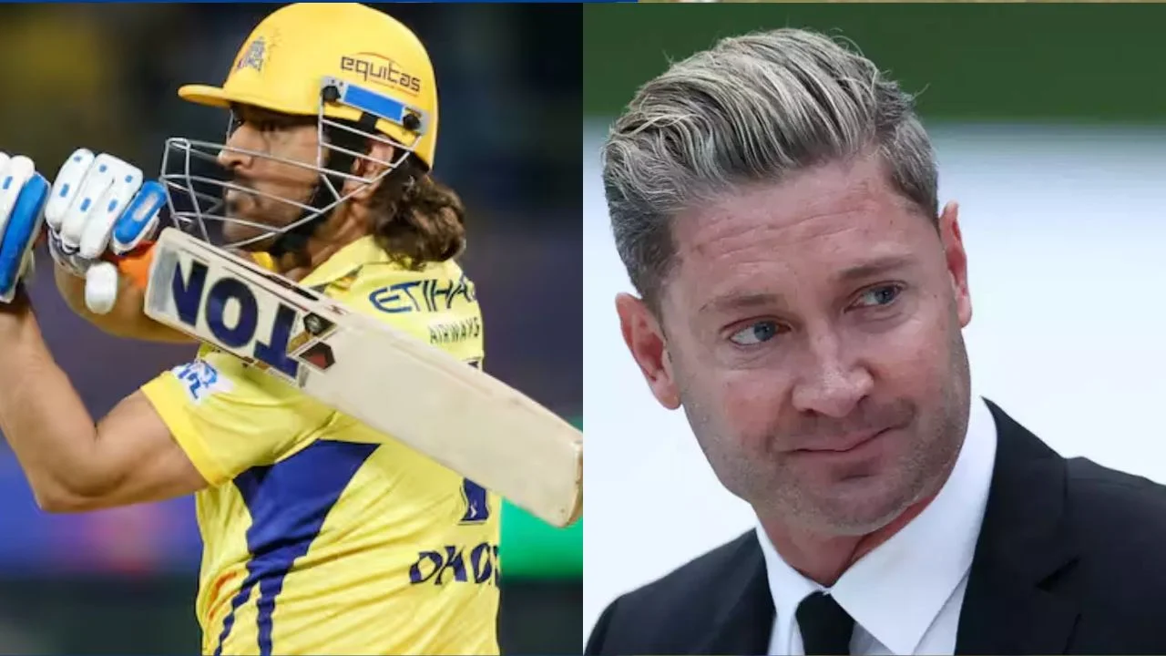 Michael Clarke and MS Dhoni