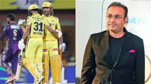 Ruturaj Gaikwad, MS Dhoni and Virender Sehwag