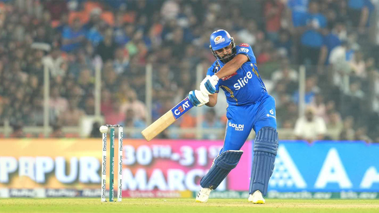 Rohit Sharma Broke Free Even As Mumbai Indians Lost Ishan Kishan In The First