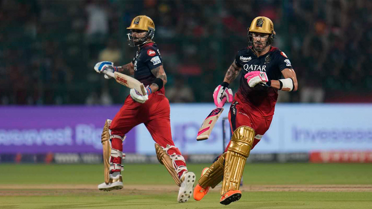 Virat Kohli And Faf Du Plessis Got Off To A Quick Start