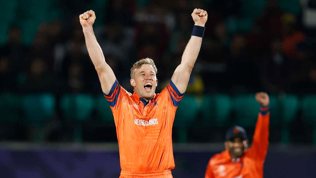 Logan Van Beek Had Heinrich Klaasen Caught At Fine Leg