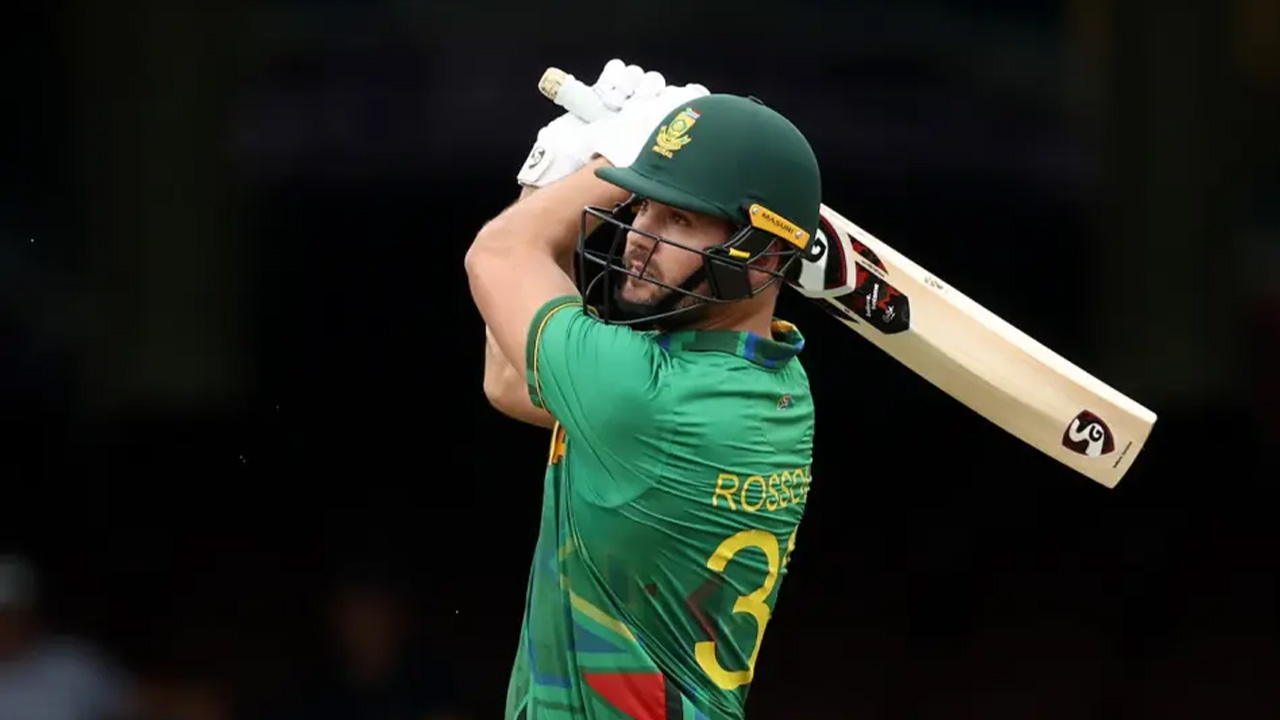 Rilee Rossouw Got His Big Shots Going Soon After Walking Out