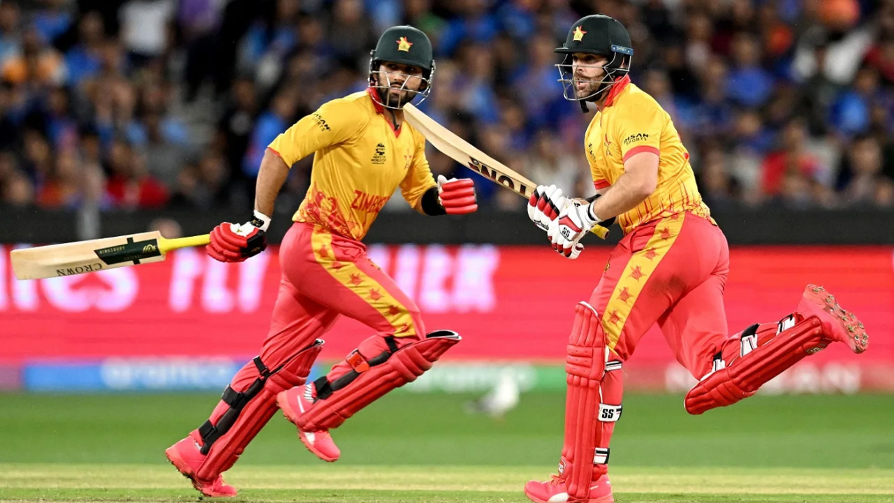 Ryan Burl And Sikandar Raza Added 60 Runs For The Sixth Wicket