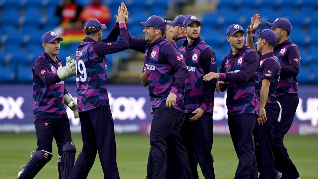 Scotland Celebrate The Fall Of Kyle Mayers