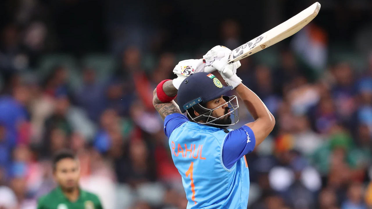 KL Rahul Plays The Cover Drive