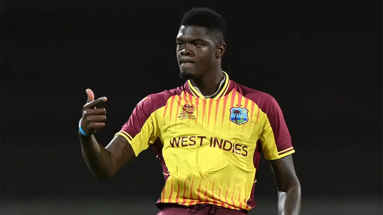 Alzarri Joseph Finished With 4 For 16