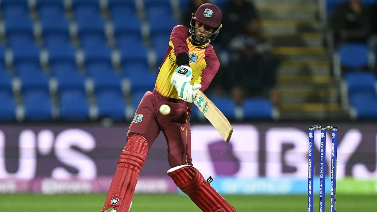 Akeal Hosein Plays The Pull Shot