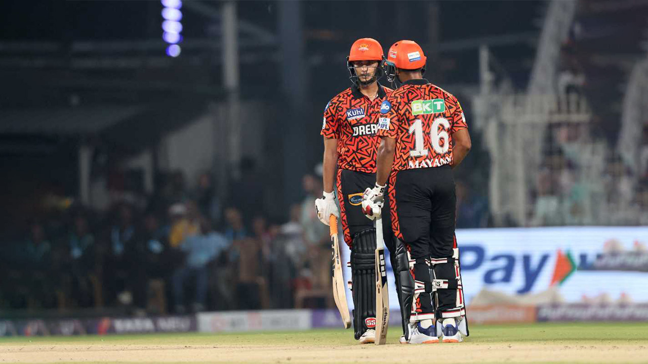 Abhishek Sharma and Mayank Agarwal gave Sunrisers Hyderabad a flying start