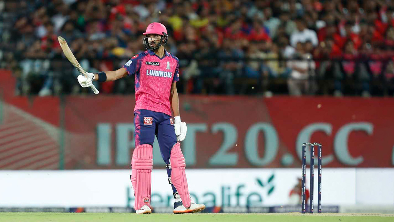 Devdutt Padikkal brought up his fifty off just 29 balls