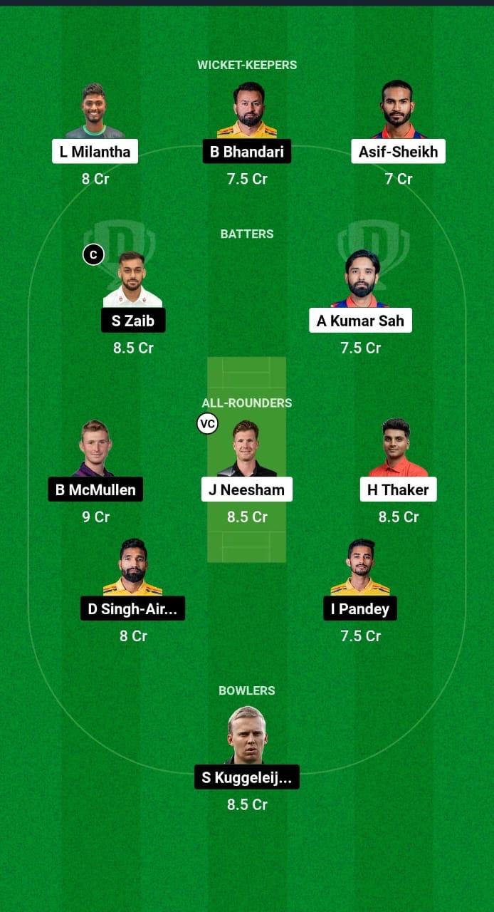 SPR vs JKB Dream11 Prediction Fantasy Cricket Tips Dream11 Team Nepal Premier League T20