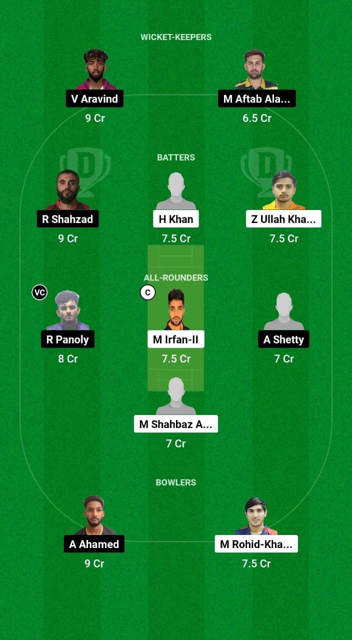 SHA vs DUB Dream11 Prediction Fantasy Cricket Tips Dream11 Team Emirates D10