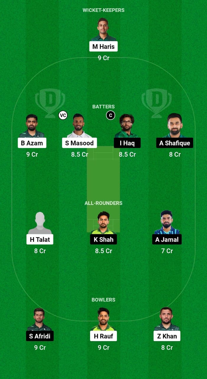 STA vs LIO Dream11 Prediction Fantasy Cricket Tips Dream11 Team Pakistan One-Day Cup 2024 