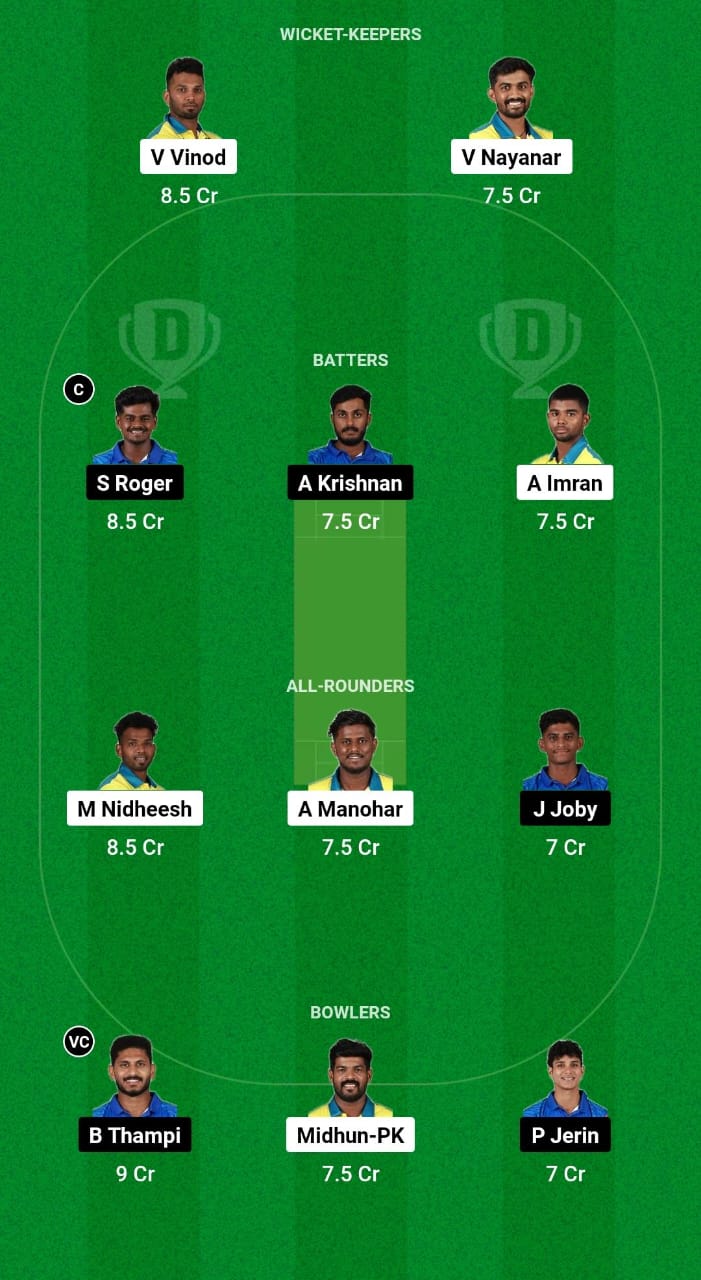 1000469220 KBT vs TT Dream11 Prediction Fantasy Cricket Tips Dream11 Team Kerala T20 Trophy 2024