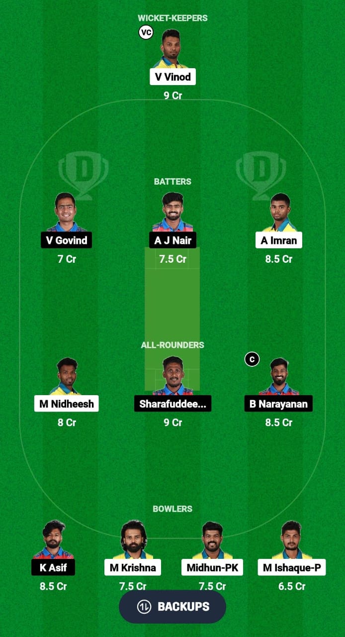 1000471204 TT vs AKS Dream11 Prediction Fantasy Cricket Tips Dream11 Team Kerala T20 Trophy 2024