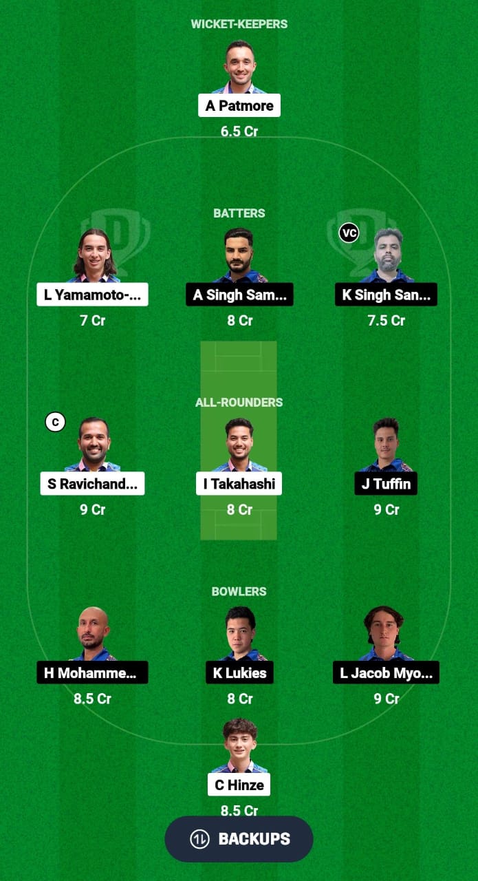 1000483897 JPN vs PHI Dream11 Prediction Fantasy Cricket Tips Dream11 Team ICC Men's T20 WC EAP Sub-Regional Qualifier B 2024