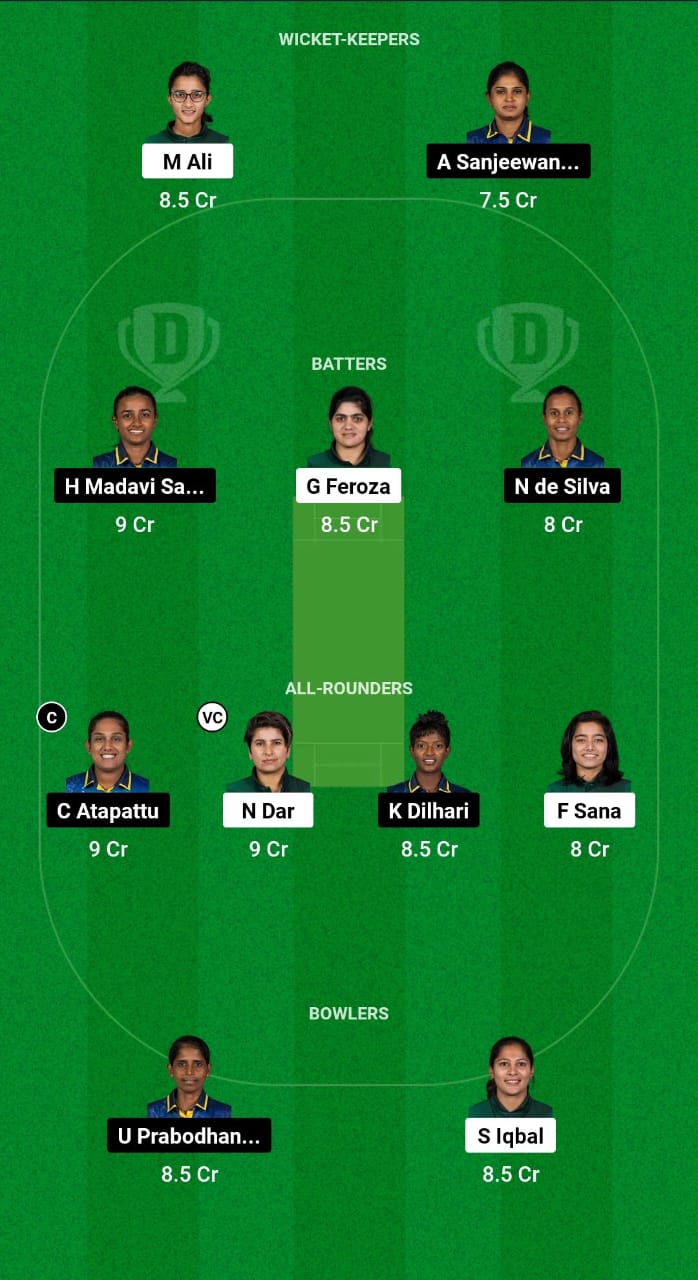 1000485295 PK-W vs SL-W Dream11 Prediction Fantasy Cricket Tips Dream11 Team ICC T20 Women's World Cup 2024