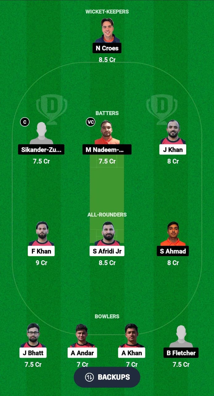 1000495954 GER vs NED-XI Dream11 Prediction Fantasy Cricket Tips Dream11 Team Dream11 ECC T10 2024