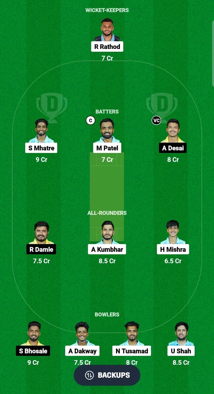 PBG vs NOK Dream11 Prediction Fantasy Cricket Tips Dream11 Team Pune T20 Olympia Trophy 2024 