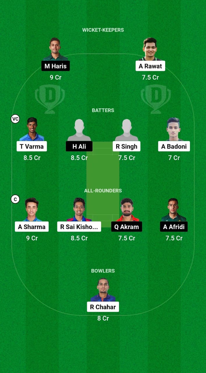 1000498859 IND-A vs PK-A Dream11 Prediction Fantasy Cricket Tips Dream11 Team Asian Men's T20 Emerging Cup 2024