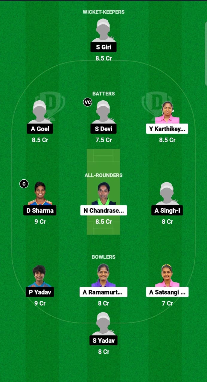 1000500159 PON-W vs UP-W Dream11 Prediction Fantasy Cricket Tips Dream11 Team Indian Domestic Women's T20 Trophy 2024