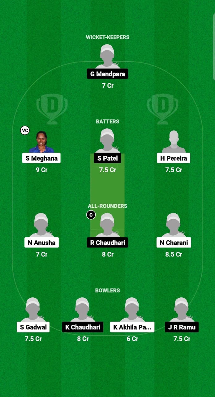 1000503725 AND-W vs GUJ-W Dream11 Prediction Fantasy Cricket Tips Dream11 Team Indian Domestic Women's T20 Trophy 2024