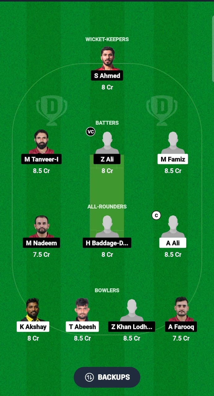 1000504215 FCC vs TCC Dream11 Prediction Fantasy Cricket Tips Dream11 Team Qatar T20 Pro League 2024