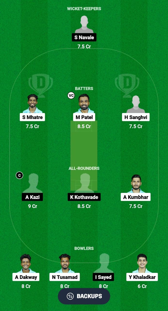 APS vs PBG Dream11 Prediction Fantasy Cricket Tips Dream11 Team Pune T20 Olympia Trophy 2024 