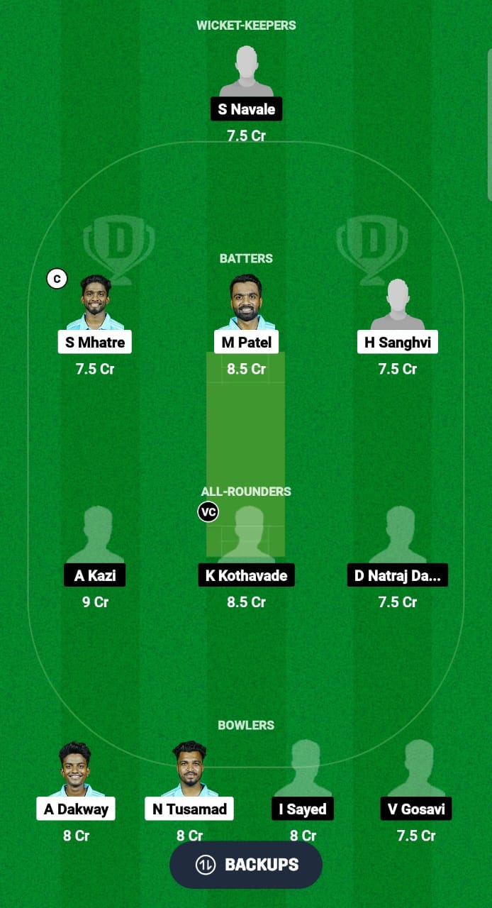 APS vs PBG Dream11 Prediction Fantasy Cricket Tips Dream11 Team Pune T20 Olympia Trophy 2024 