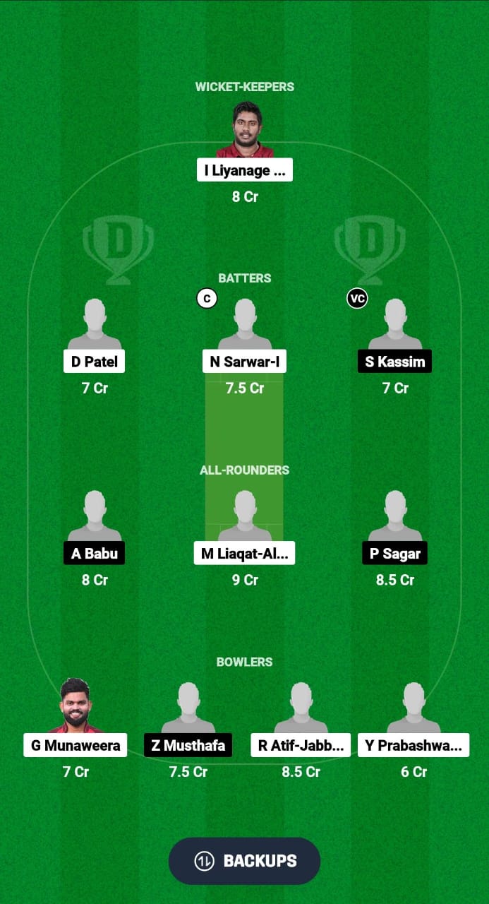 1000509688 GAM vs TCC Dream11 Prediction Fantasy Cricket Tips Dream11 Team Qatar T20 Pro League 2024