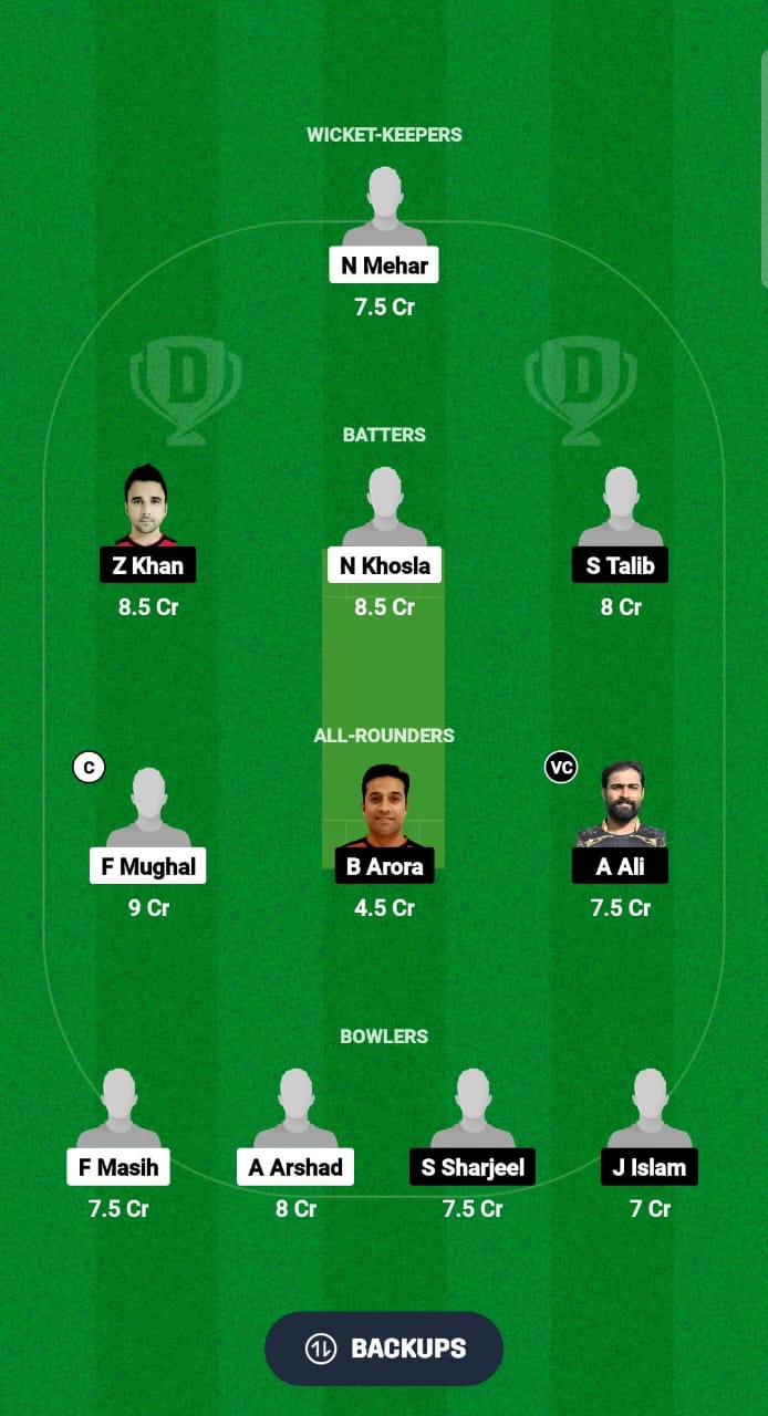 MAR vs GZZ Dream11 Prediction Fantasy Cricket Tips Dream11 Team ECS T10 Malta 2024 