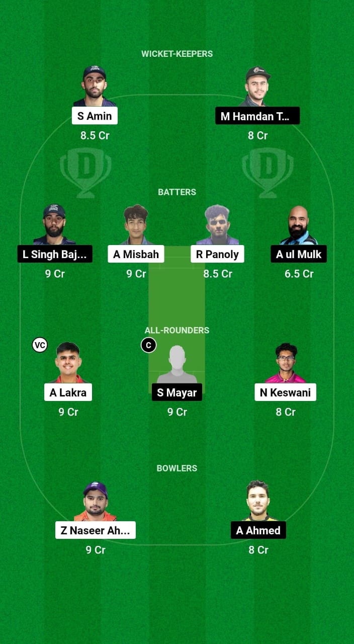 1000512796 DUB vs AJM Dream11 Prediction Fantasy Cricket Tips Dream11 Team Emirates D20 Tournament 2024