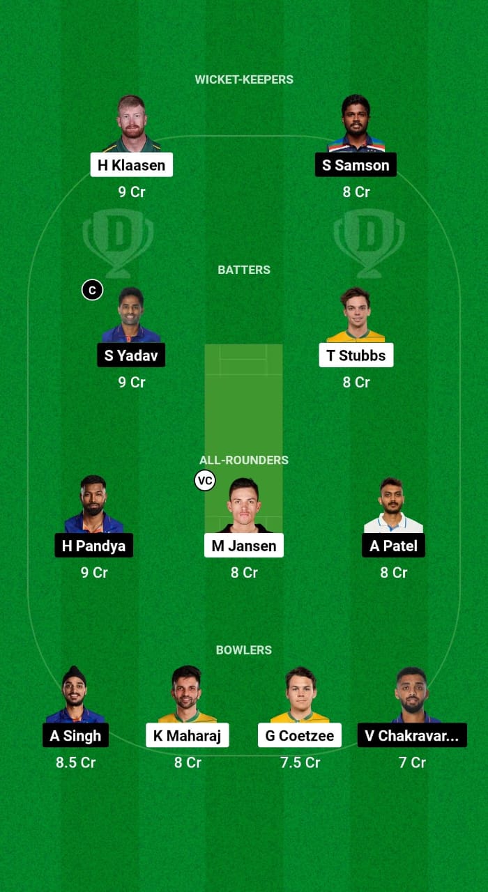 1000518078 IND vs SA Dream11 Prediction Fantasy Cricket Tips Dream11 Team India Tour of South Africa 2024