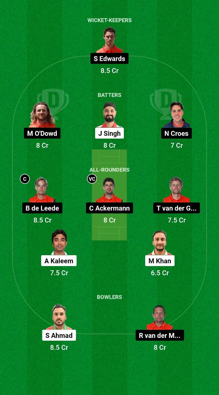 1000519979 OMN vs NED Dream11 Prediction Fantasy Cricket Tips Dream11 Team Netherlands Tour of Oman 2024
