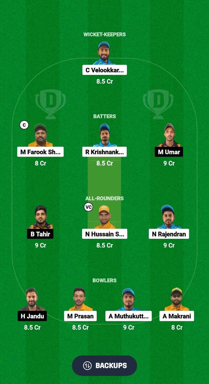 1000520124 NCMI vs ALH Dream11 Prediction Fantasy Cricket Tips Dream11 Team KCC T20 Elite Championship 2024