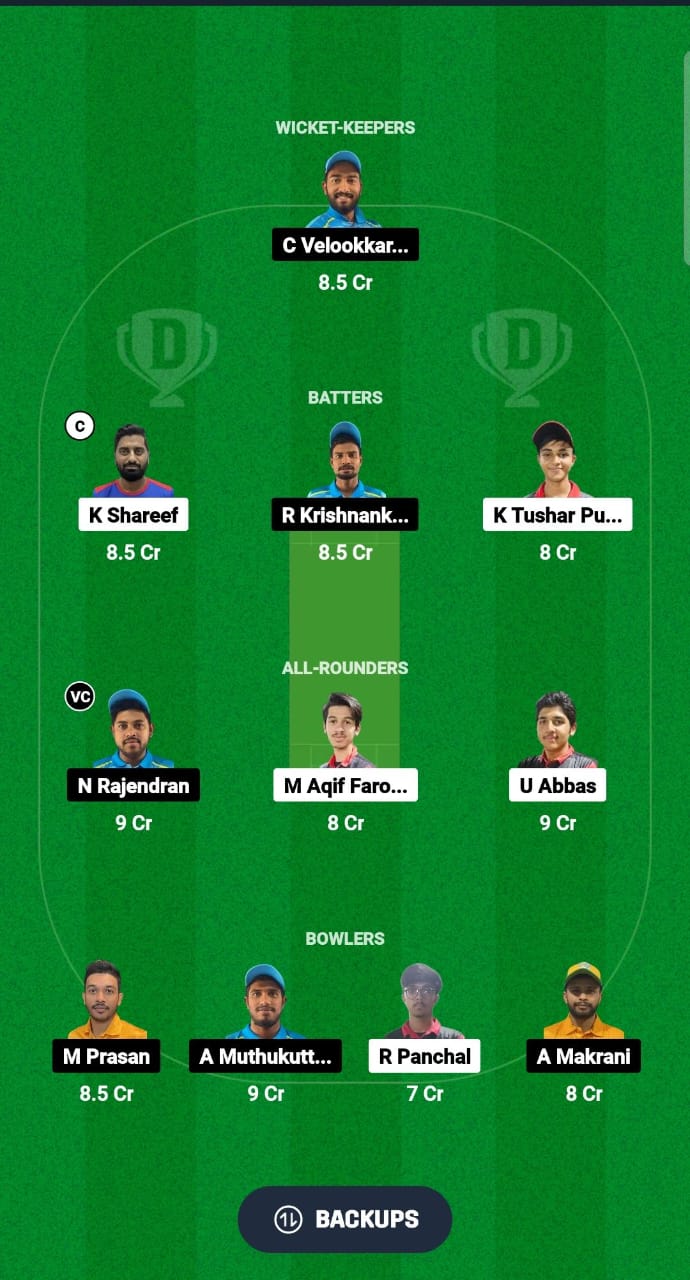 1000521582 KMS vs NCMI Dream11 Prediction Fantasy Cricket Tips Dream11 Team KCC T20 Elite Championship 2024