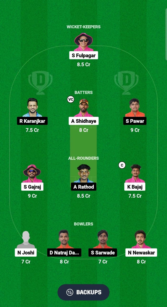 1000525029 RRA vs APS Dream11 Prediction Fantasy Cricket Tips Dream11 Team Ecole Pune T20 Cup 2024