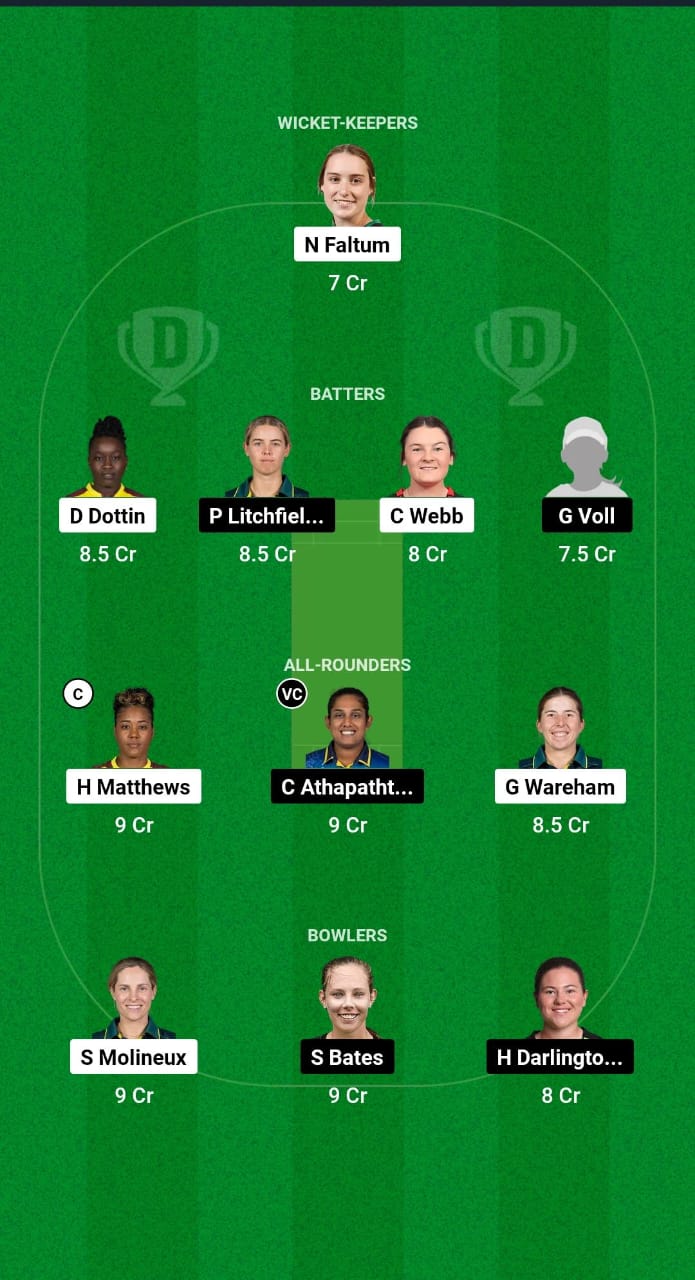 MR-W vs ST-W Dream11 Prediction Fantasy Cricket Tips Dream11 Team WBBL 2024 