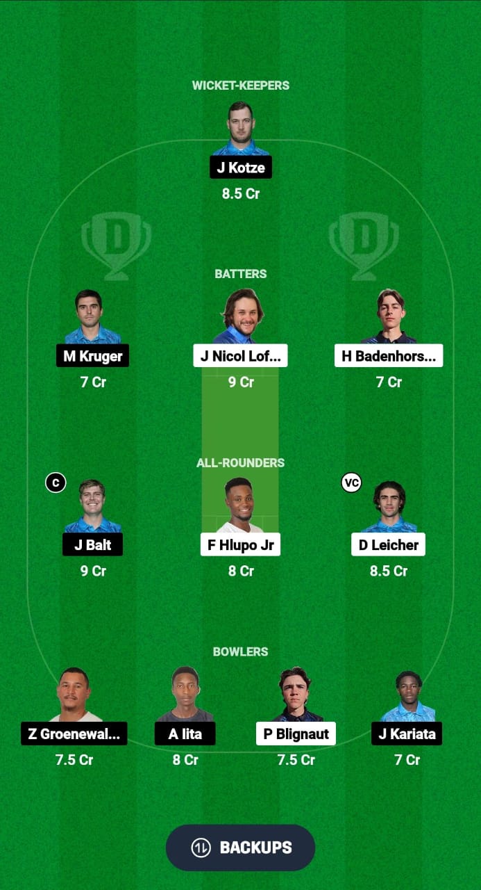 1000525734 GWJ vs FRE Dream11 Prediction Fantasy Cricket Tips Dream11 Team Namibia Castle Lite T20 Franchise 2024