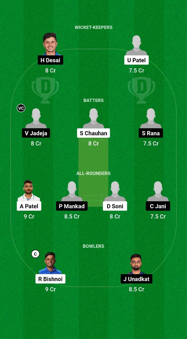 1000527513 GUJ vs SAU Dream11 Prediction Fantasy Cricket Tips Dream11 Team Indian Domestic T20 Trophy 2024