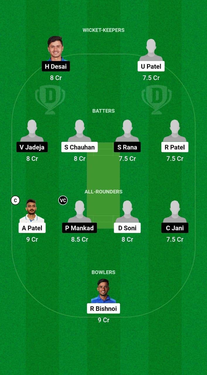 1000527516 GUJ vs SAU Dream11 Prediction Fantasy Cricket Tips Dream11 Team Indian Domestic T20 Trophy 2024