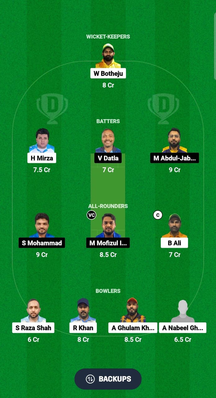 1000527979 KWM vs CM Dream11 Prediction Fantasy Cricket Tips Dream11 Team Kuwait T20 Challengers Cup 2024
