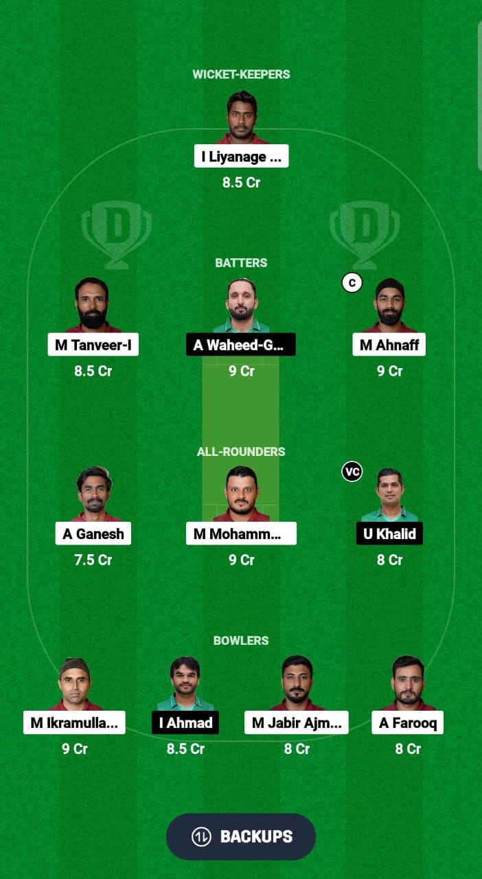 1000530907 QAT vs SAU Dream11 Prediction Fantasy Cricket Tips Dream11 Team ICC Men's T20 World Cup Qualifier B 2024