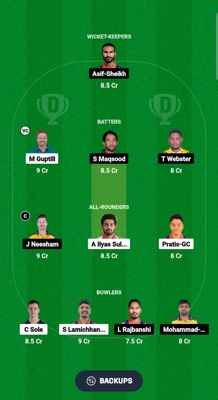 BK vs JKB Dream11 Prediction Fantasy Cricket Tips Dream11 Team Nepal Premier League T20 2024 